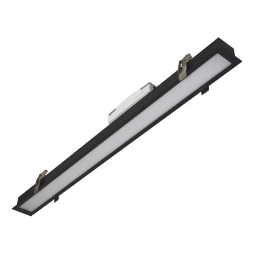 Oprawa sufitowa LED REDOM LED/24W/230V 4000K 60 cm czarna