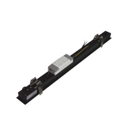 Oprawa sufitowa LED REDOM LED/24W/230V 4000K 60 cm czarna