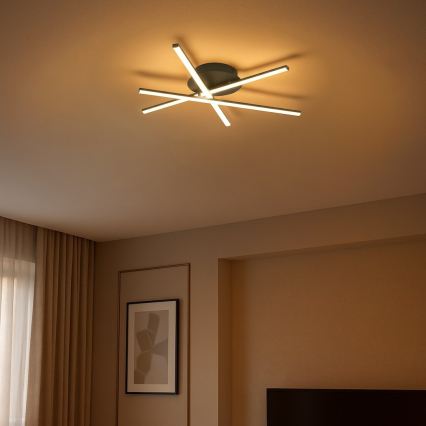 Oprawa sufitowa LED STICK LED/12W/230V czarna