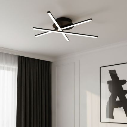 Oprawa sufitowa LED STICK LED/12W/230V czarna