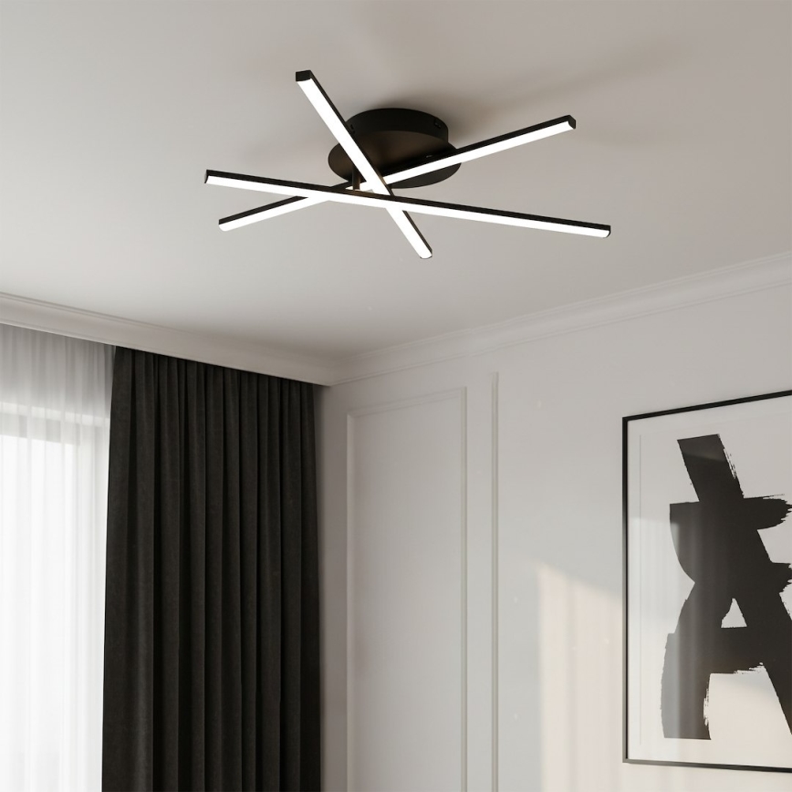 Oprawa sufitowa LED STICK LED/12W/230V czarna