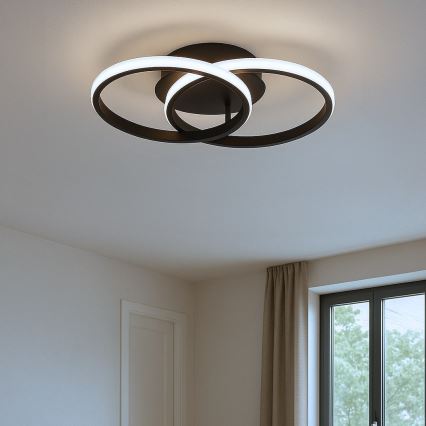 Oprawa sufitowa LED TITANO 12W/230V czarna