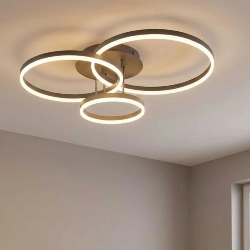 Oprawa sufitowa LED VAASA LED/58W/230V 3000K czarna