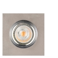 Oprawa sufitowa LED VITAR 1xGU10/5W/230V CRI 90 beton