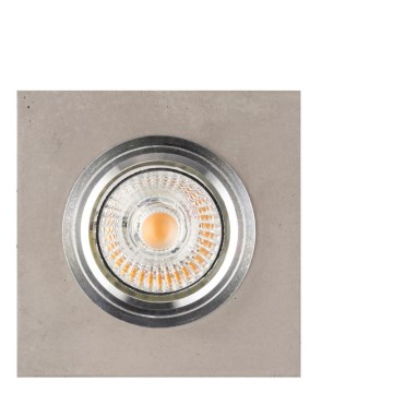 Oprawa sufitowa LED VITAR 1xGU10/5W/230V CRI 90 beton