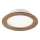 Oprawa sufitowa LED WOODY SPOT LED/16,5W/230V 4000K orzech Ø 18,5 cm