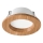 Oprawa sufitowa LED WOODY SPOT LED/5,5W/230V 4000K dąb Ø 10 cm