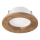 Oprawa sufitowa LED WOODY SPOT LED/5,5W/230V 4000K orzech Ø 10 cm