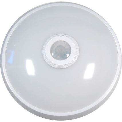 LED Oprawa sufitowa z czujnikiem ruchu i zmierzchu LED/12W/230V
