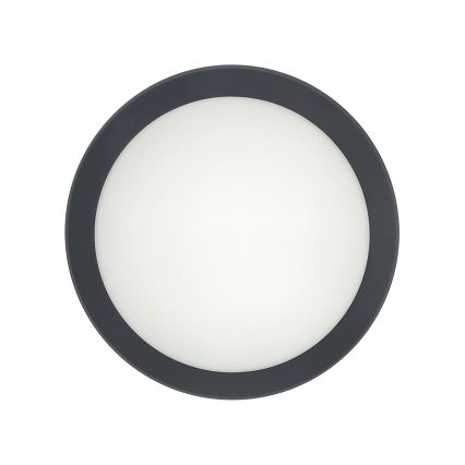 Oprawa sufitowa LED z czujnikiem ruchu LED/20W/230V 3000/4000/6500K Ø 230 cm IP54 antracyt