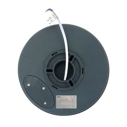 Oprawa sufitowa LED z czujnikiem ruchu LED/20W/230V 3000/4000/6500K Ø 230 cm IP54 antracyt