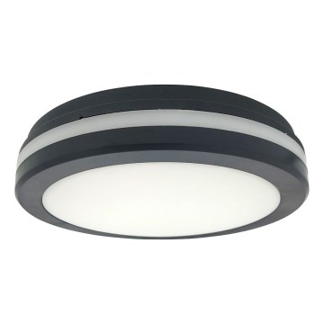 Oprawa sufitowa LED z czujnikiem ruchu LED/20W/230V 3000/4000/6500K Ø 230 cm IP54 antracyt