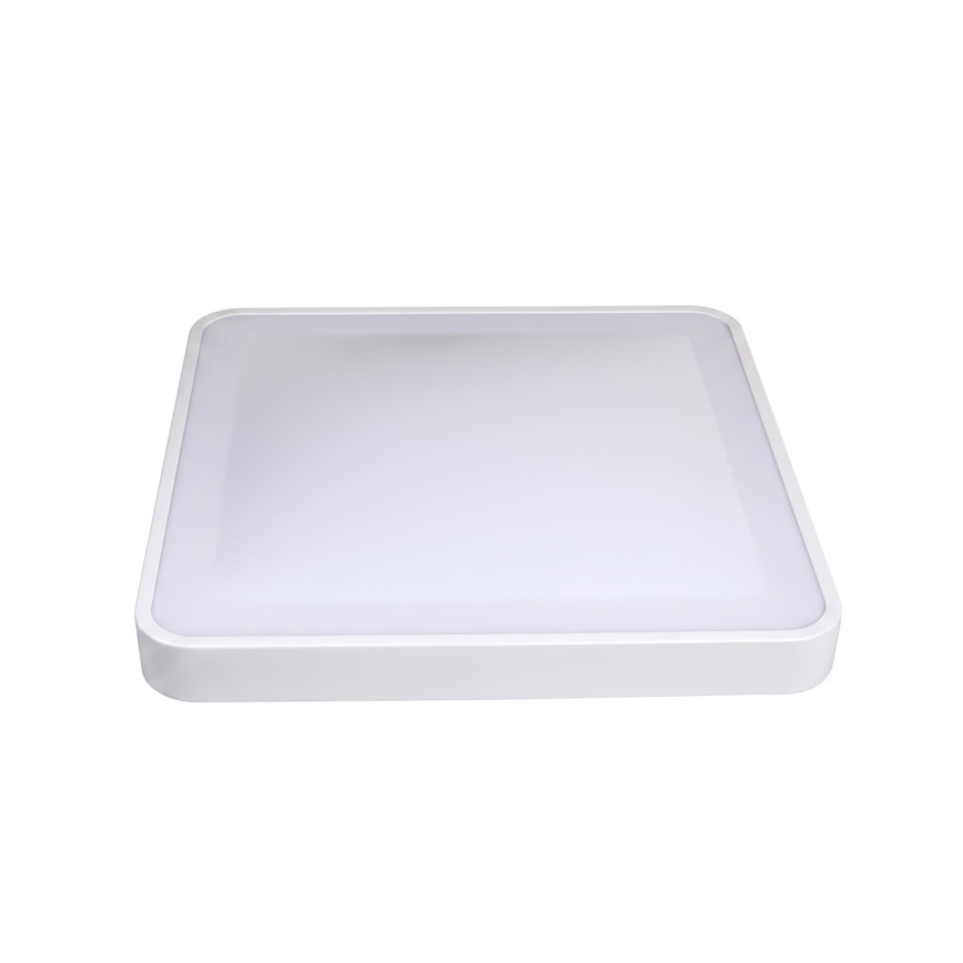 Oprawa sufitowa LED z czujnikiem ruchu i zmierzchu WILTON LED/24W/230V 4000K 33x33 cm biała