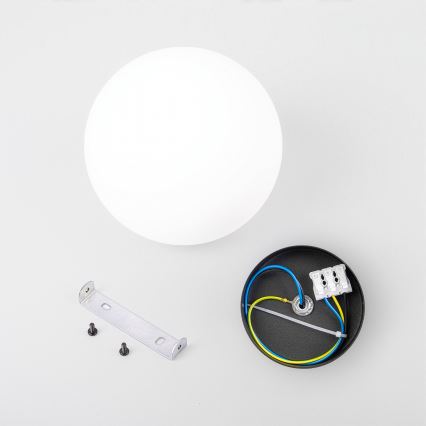 Oprawa sufitowa MOONLIGHT 1xE27/15W/230V śr. 16 cm czarna