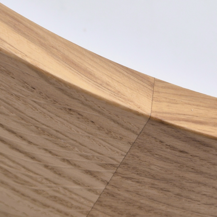 Lampa sufitowa do łazienki OAK, 2x E27 / 15 W / 230 V, IP54, dąb, śr. 27 cm