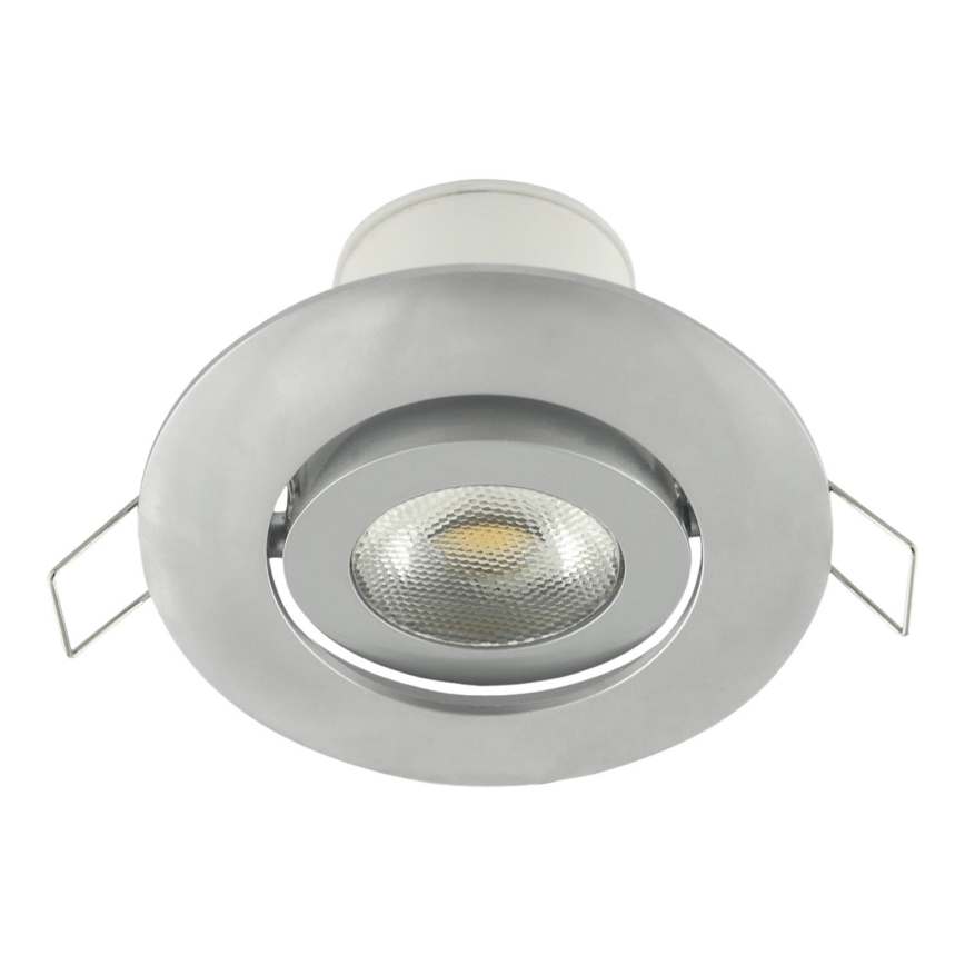 Oprawa sufitowa podwieszana LED uchylna LED/7W/230V srebrna