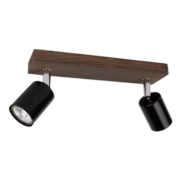 Oprawa sufitowa punktowa MANARA 2xGU10/5W/230V sosna