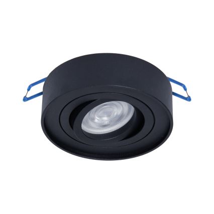 Oprawa sufitowa punktowa NUSA 1xGU5,3/MR16/50W/12V okrągła czarna