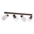 Oprawa sufitowa punktowa TRENDY 4xE27/15W/230V sosna