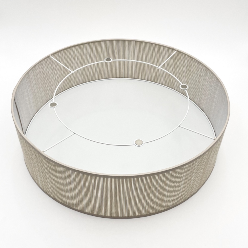 Oprawa sufitowa SIRJA 2xE27/15W/230V śr. 45 cm beżowa