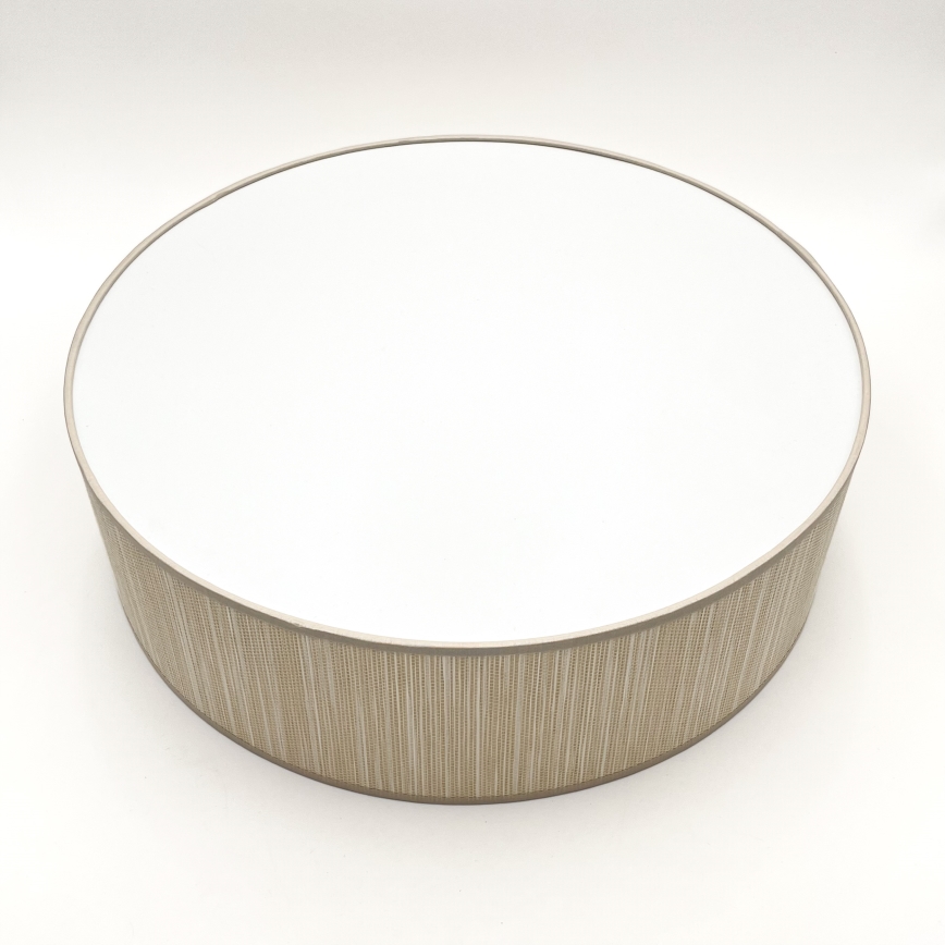 Oprawa sufitowa SIRJA 2xE27/15W/230V śr. 45 cm beżowa