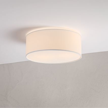Oprawa sufitowa SIRJA PLISADO 2xE27/15W/230V Ø 35 cm biała