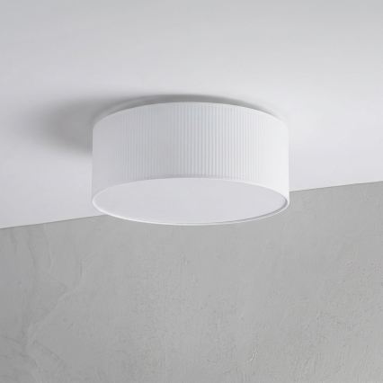 Oprawa sufitowa SIRJA PLISADO 2xE27/15W/230V Ø 35 cm biała