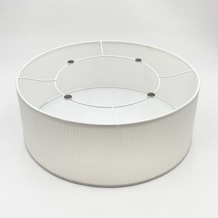 Oprawa sufitowa SIRJA PLISADO 2xE27/15W/230V Ø 35 cm biała