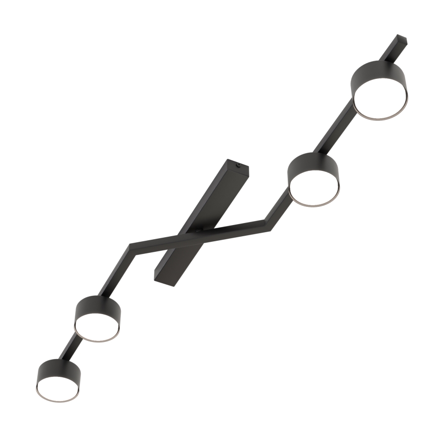 Oprawa sufitowa SKAN 4xGX53/12W/230V czarna