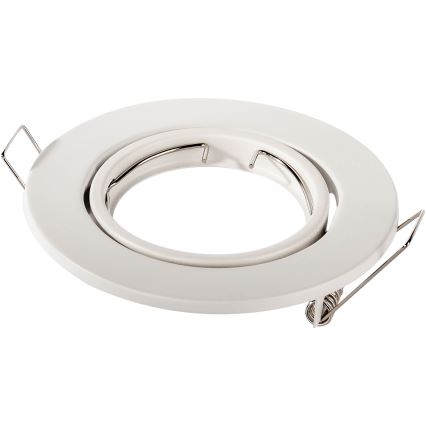 Oprawa sufitowa wpuszczana 1xGU10/MR16/10W/230V śr. 9 cm biała