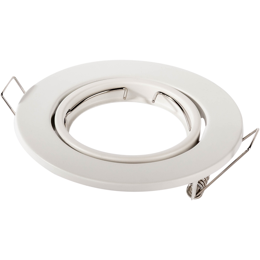 Oprawa sufitowa wpuszczana 1xGU10/MR16/10W/230V śr. 9 cm biała