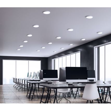 Oprawa sufitowa wpuszczana ALGINE 2w1 LED/12W/230V 3000K biała