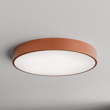 Lampa sufitowa CLEO z czujnikiem ruchu i zmierzchu, 5×E27/24W/230V, średnica 60 cm, miedziana