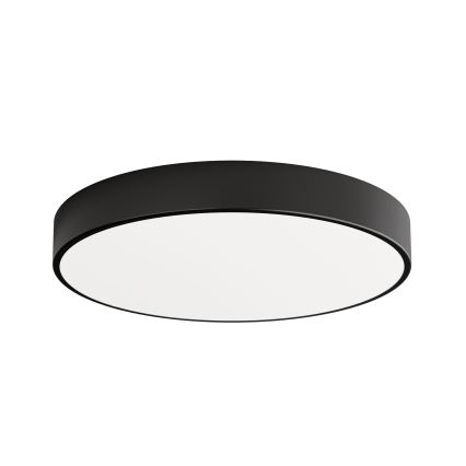 Lampa sufitowa z czujnikiem ruchu i zmierzchu CLEO 5xE27/24W/230V o średnicy 60 cm, czarna