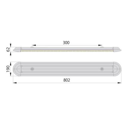 Oprawa świetlówkowa ECO T8 2xG13/18W/230V