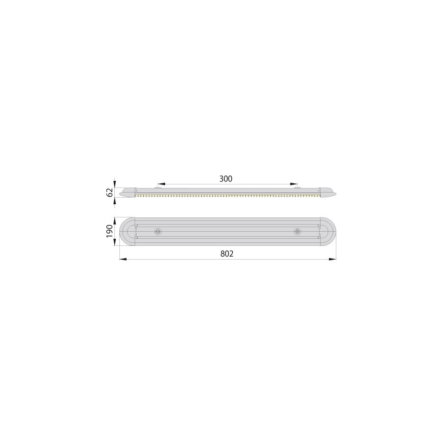 Oprawa świetlówkowa ECO T8 2xG13/18W/230V