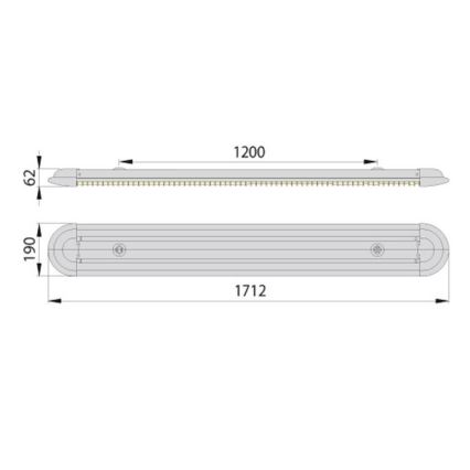 Oprawa świetlówkowa ECO T8 2xG13/58W/230V