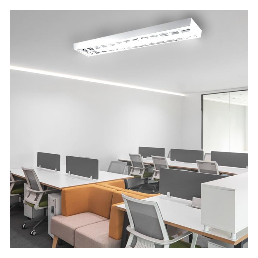 Oprawa świetlówkowa T8 2xG13/18W/230V 120 cm biała