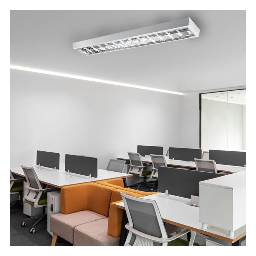 Oprawa świetlówkowa T8 2xG13/18W/230V 120 cm biała