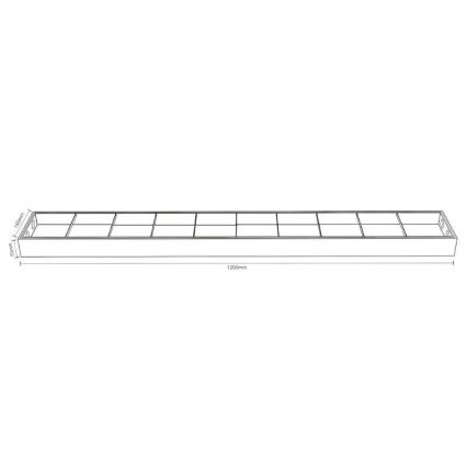 Oprawa świetlówkowa T8 2xG13/18W/230V 120 cm biała