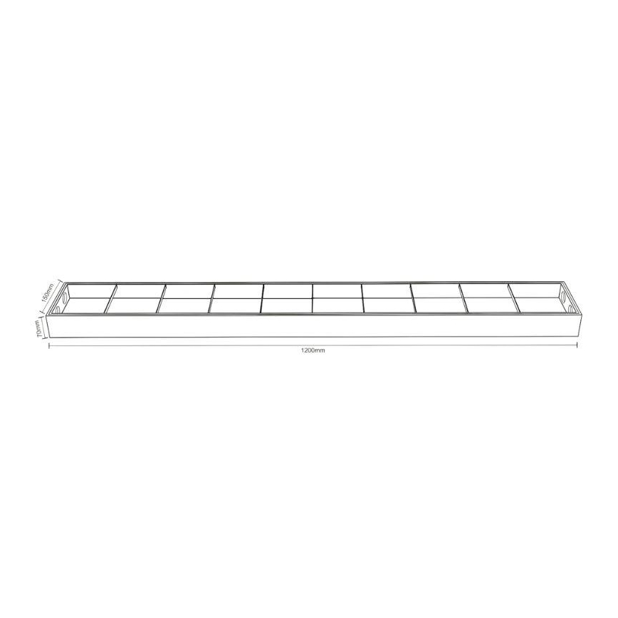 Oprawa świetlówkowa T8 2xG13/18W/230V 120 cm biała