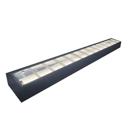 Oprawa świetlówkowa T8 2xG13/18W/230V 120 cm czarna