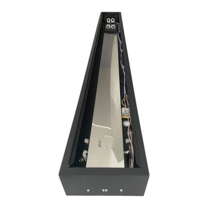 Oprawa świetlówkowa T8 2xG13/18W/230V 120 cm czarna