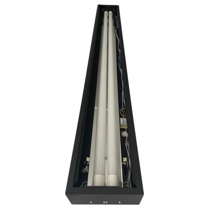 Oprawa świetlówkowa T8 2xG13/18W/230V 120 cm czarna