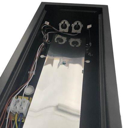 Oprawa świetlówkowa T8 2xG13/18W/230V 120 cm czarna