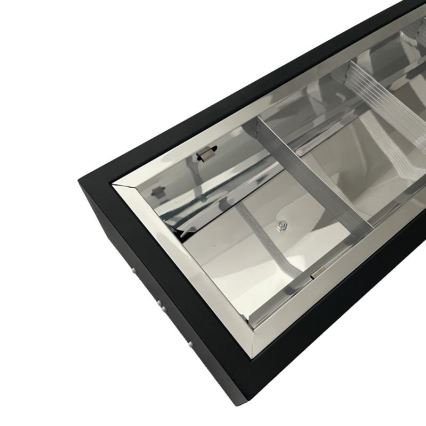 Oprawa świetlówkowa T8 2xG13/18W/230V 120 cm czarna
