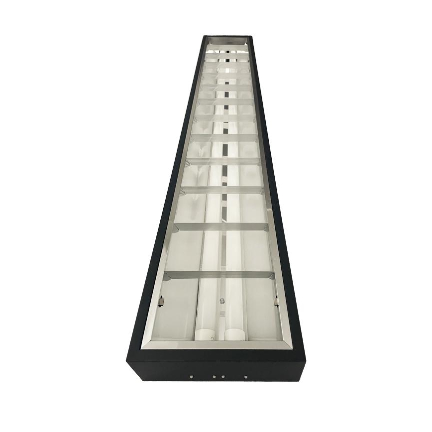 Oprawa świetlówkowa T8 2xG13/18W/230V 120 cm czarna