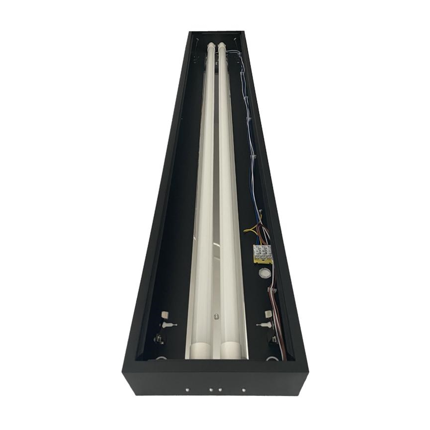 Oprawa świetlówkowa T8 2xG13/18W/230V 120 cm czarna