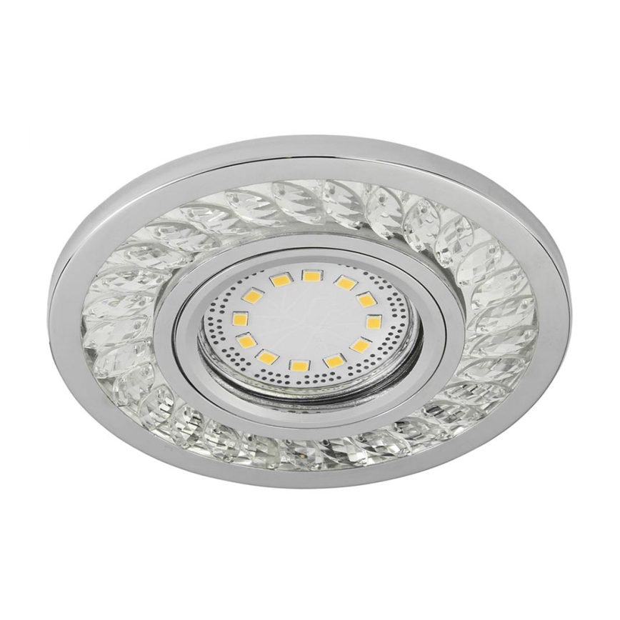 Oprawa wpuszczana EYE 1xGU10/50W + LED/3W/230V