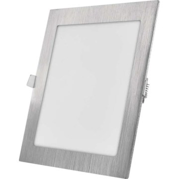 Oprawa wpuszczana LED NEXXO LED/18W/230V 3000/3500/4000K srebrna 22,5x22,5 cm